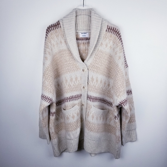 Old Navy #477529 Cardigan Grandpa Style Sweater NWT size XXL - Picture 1 of 8